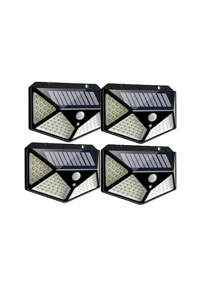 Güneş Enerjili Lamba 100Ledli Solar Bahçe Aydınlatma Dış Mekan (443163979)
