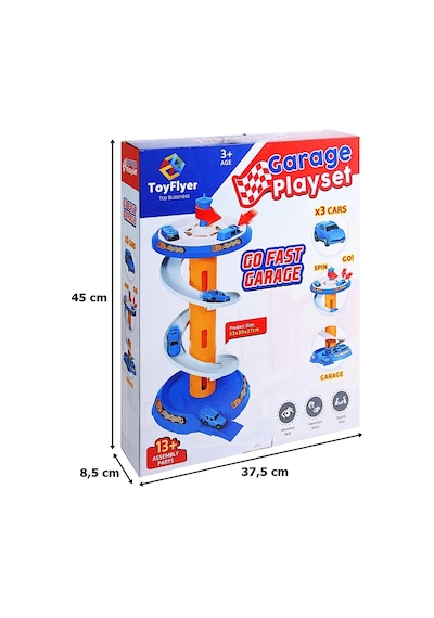 Garage Playset Otopark Oyun Seti