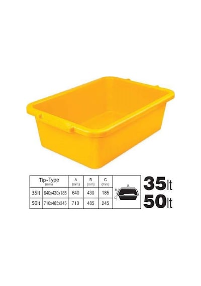 Dekor 080 Sıva ve Alçı Teknesi 50 Lt