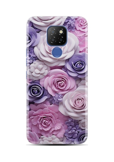 General Mobile Gm9 Pro Kılıf Boutique Baskılı Resimli Mor Güller Pcode -029
