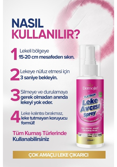 Dermojin Platinum Çok Amaçlı Leke Çıkarıcı 2'li