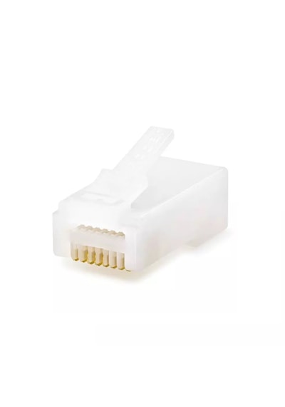 Nodar Nd2406 Cat6 Konnektör Ezrj45 100lü Plastik Kutu Beyaz