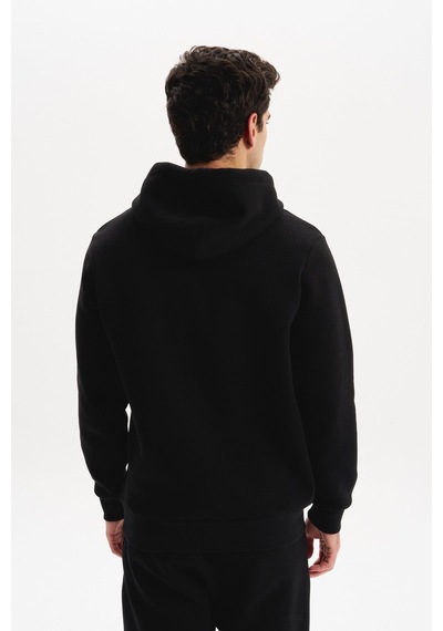 AR-MA Arma Erkek Kapüşonlu Kanguru Cepli 3 İplik Baskılı Şardonlu Regular Fit Sweatshirt K30254628702 Siyah AR-MA Arma Erkek Kapüşonlu Kanguru Cepli 3 İplik Baskılı Şardonlu Regular Fit Sweatshirt K30254628702 Siyah