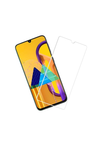 Samsung Galaxy M30s İle Uyumlu Ekran Koruyucu Şeffaf Temperli Kırılmaz Cam Ekran Koruyucu