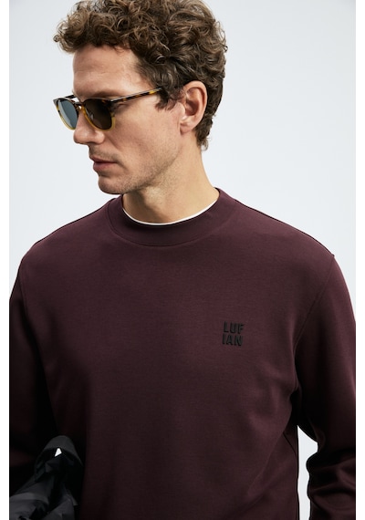 Lufian Grand Erkek Sweatshirt 112030192 Mor