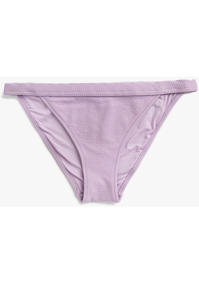 Koton Slim Kalıp Bikini Alt Lila 2sak00100bm Lila