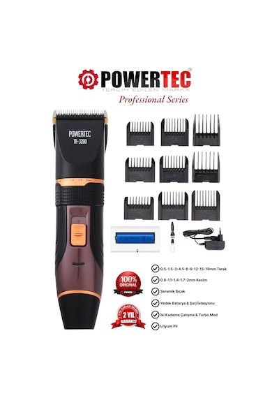 Powertec TR-3200 Saç ve Sakal Kesme Makinesi