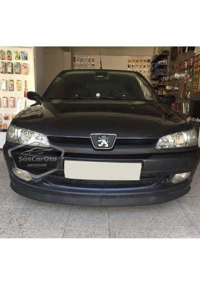 Peugeot 306 1993-2002 Uyumlu Üniversal Astra H Lip Esnek Ön Lip 2 Parça Tampon Altı Dil Karlık Ön Ek 00 Şüscaroto Aksesuar