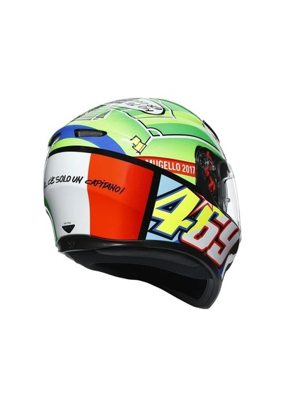 Agv Kask K3 Sv Top Rossı Mugello 2017 Renkli