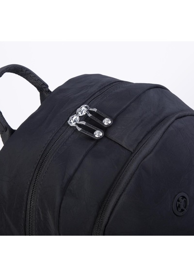 Nas Bag Unisex Büyük Boy Su Geçirmez Çok Gözlü Extra Hafif Sportif Sırt Çantası Siyah