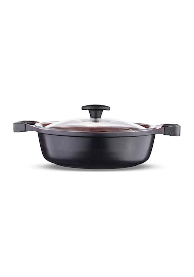 Thermoad Graneu Red Diamond 7 Parça Tencere Seti 20 - 24 - 26 CM