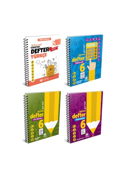 Çanta Yayınları 6. Sınıf Öğreten Defter Seti