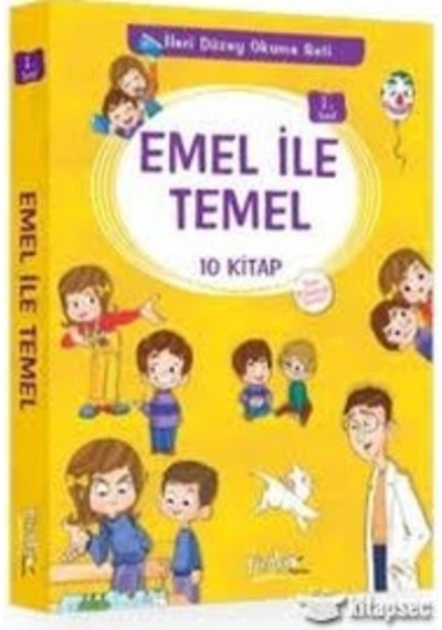 1.Sınıf Emel İle Temel 10 Kitap Set - Pinokyo Yayınları