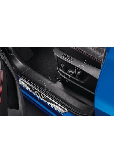 Dacia Duster Uyumlu Kapı Eşiği Karbon Krom 4 Parça