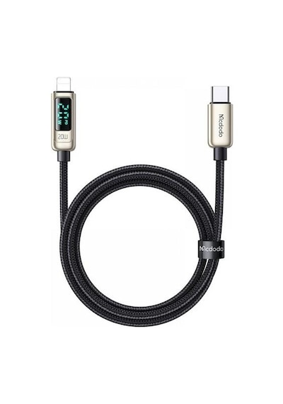 Mcdodo 20w Dijital Göstergeli Type-c To Lightning Kablo CA-8810