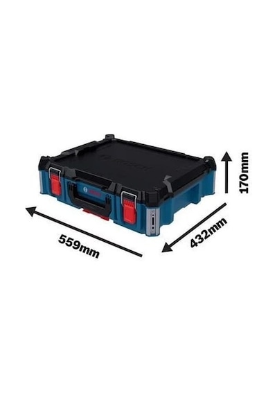 Bosch Profesyonel L-boxx Contractor Tekerlekli 3'lü Takım Çantası