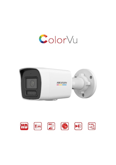 Hıkvısıon Ds-2cd1047g2h-lıuf 4mpix, Metal Kasa Bullet Ip Kamera