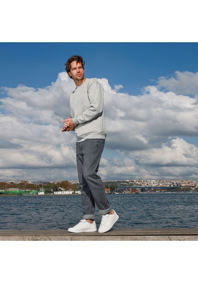 Jump 15307 Beyaz Erkek Sneaker Günlük Spor Ayakkabı