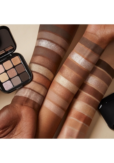 Göz Farı Paleti - New Glamour Multi Finish Eyeshadow Palette 01 Earth Tones Diğer
