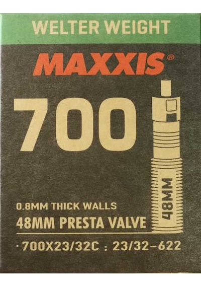 Maxxis Welter Weight İç Lastik 700x23-32c İnce Sibop 48mm