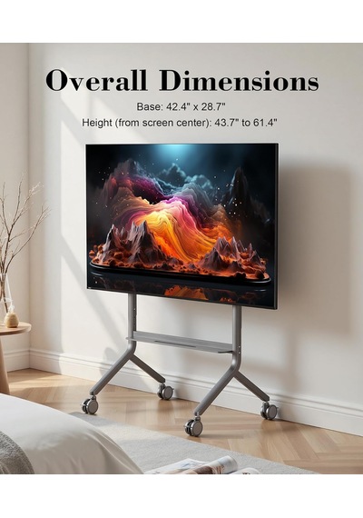 Nb North Bayou P100 65-90 Inch 91 Kg 200x200 -800x600 Vesa Uyumlu Profesyonel Tv Standı