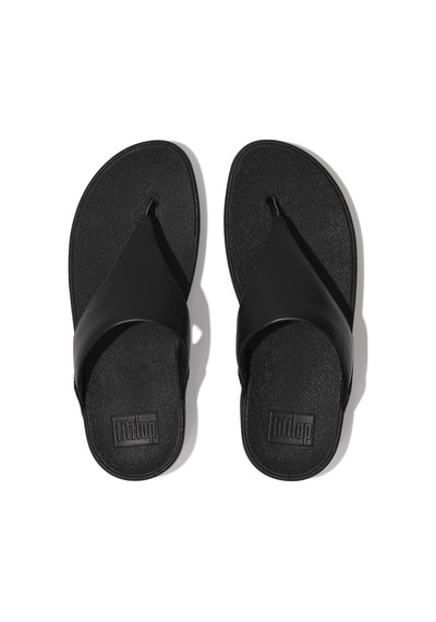 001 Black Terlik Kadın Diğer I88-001 / 323 / 592 Fitflop Lulu Leather Toe-post Siyah