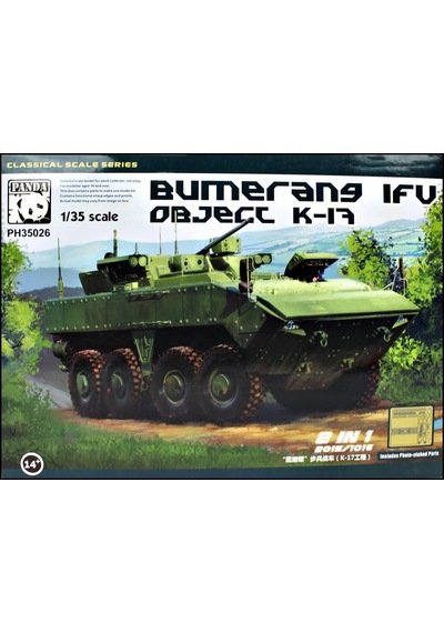 1/35 Btr Vpk-7829 Bumerang Amfibik Askeri Araç Maketi, Panda Hobby 35026