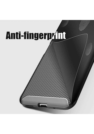 Huawei Nova 5T Kilif Silikon Esnek Karbon Görünüm Negro 404020710