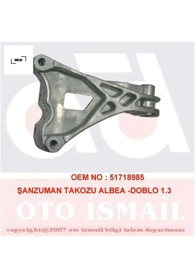 Şanzuman Takozu Albea -doblo -palıo 1.3 Mtj Bırlık 51718985