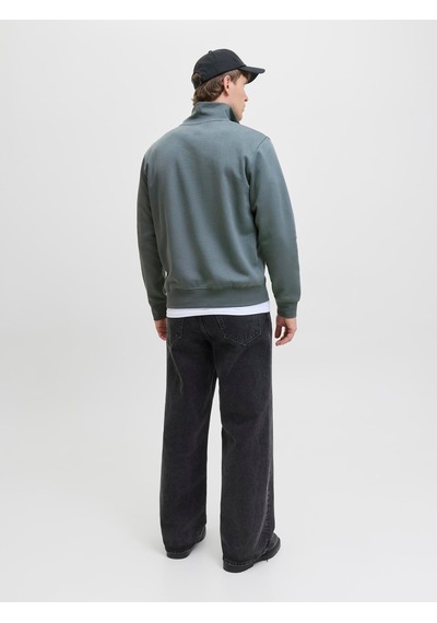 Jack & Jones Jjesoho Sweat Quarter Zıp Hn Noos Stormy Weather Stormy Weather