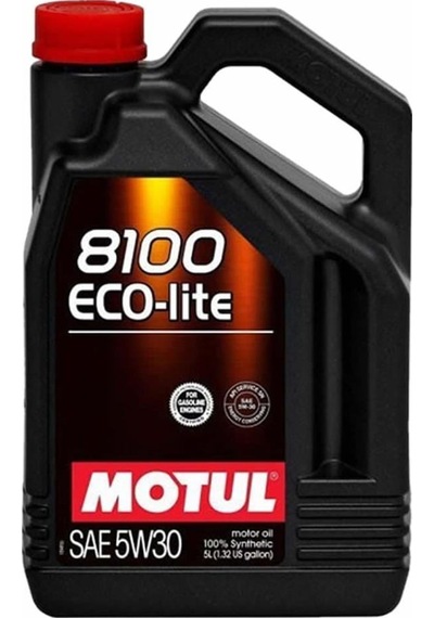 Motul 8100 Eco-Lite 5W-30 Tam Sentetik Motor Yağı 2 x 5 L