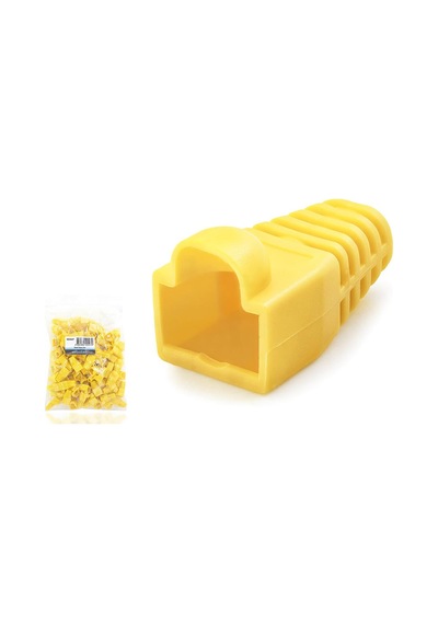 Rj45 Konnektör Papuç - 100 Adet Sari / Ekonomik Poşet Paket Nd2427 Evimdeyokyok