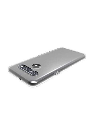 LG Uyumlu K41S Kılıf Zore Şeffaf Ince Ve Esnek Süper Silikon Kılıf Renksiz