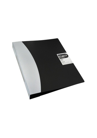 Shuter A1168 Plastik Klasör 1" Dar - Gri