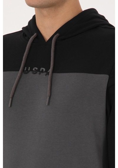 U.s. Polo Assn. Erkek Siyah Sweatshirt 50315453-vr046 Siyah
