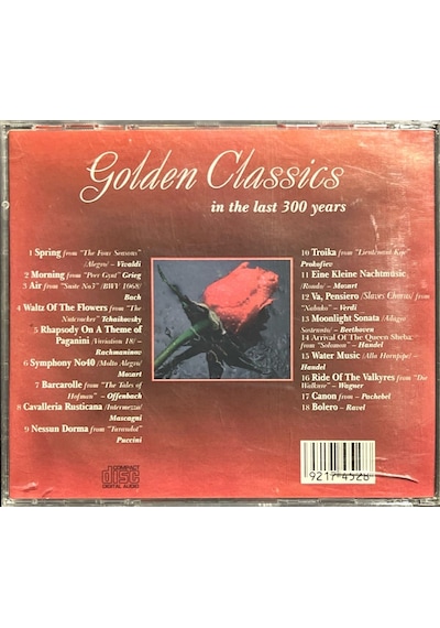 Plak Değildir Cd Dir Cd Golden Classisc In The Last 300 Years C