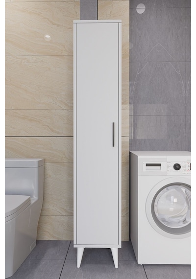 Tandem Çok Amaçlı Dolap Banyo Dolabı Beyaz Beyaz
