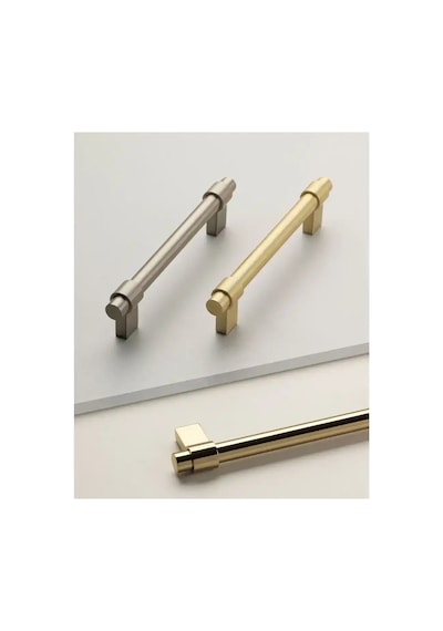 System Mobilya Kulbu Antik Sarı Renk 192mm Kulp Sy8770 0192 Abm-abm Çok Renkli