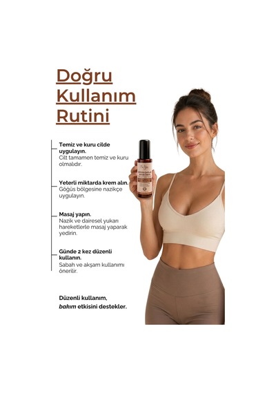 Göğüs Dolgunlaştırıcı Çatlak Bakım Kremi L Dikleştirici & Dolgun Görünüm Destekleyici 100 Ml