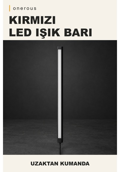 Onerous Kırmızı Led Led Işık, Uzaktan Kumandalı