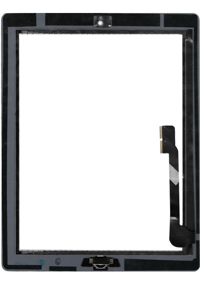Apple Uyumlu iPad 3 A1389 Butonlu Dokunmatik Beyaz
