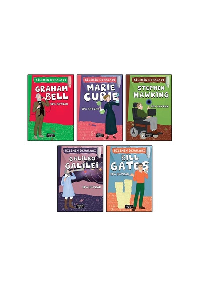 Bilimin Dehaları Seti -2 5 Kitap Takım N11.4308