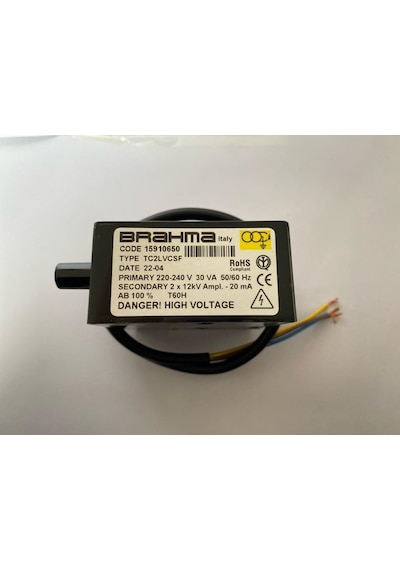 Brahma Tc2lvcsf Elektronik Ateşleme Transformatörü 15910650 220-2