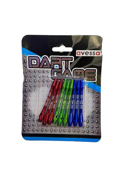 Özel Seri Salon Oyunu Hobi Oyun Renkli Dart Oku Shaftı Shaft-20 Çok Renkli