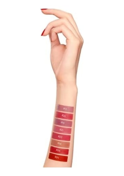 Uzun Süre Kalıcı Nemlendirici Pürüzsüz Etkili Yarı Mat Ruj Satin Lipstick 808 Rusty Rose 0