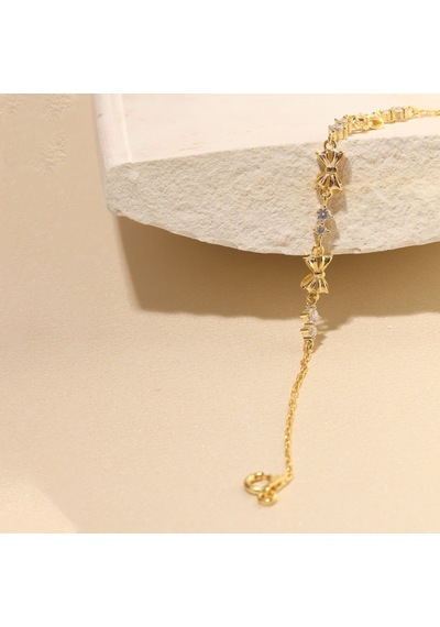 Fiyonk Bileklik 718533 Gold Gümüş