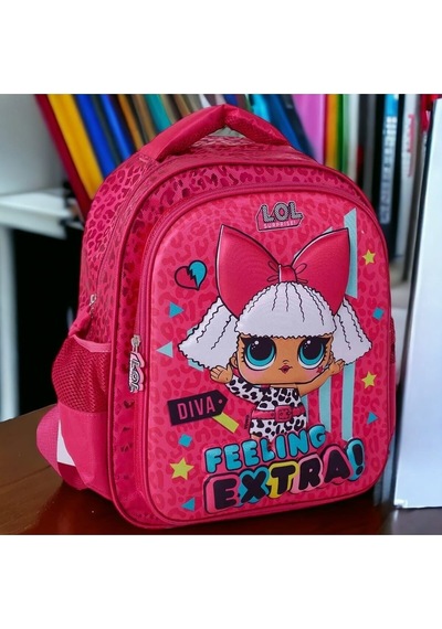 L.o.l Feeling Extra Okul Çantası Kabartmalı Çok Renkli
