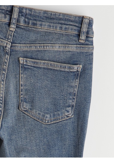 Lcw Jeans İndigo Flare Kadın Jean Pantolon