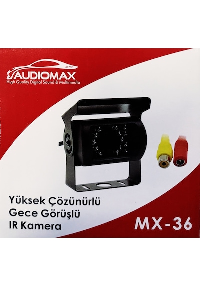 Audiomax Mx 36 Büyük Geri Görüş Kamerası Gece Görüşlü N11.124