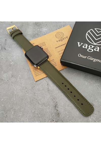 Vagave Apple Uyumlu  Watch Deri Kordon 38 40 41 42 44 45 MM (498114259)
